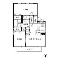 リビングタウン弥生が丘E棟の物件間取画像